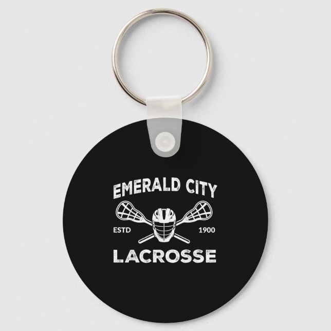 Wizard Of Oz Emerald City Lacrosse Costume Hallowe Key Ring (Front)