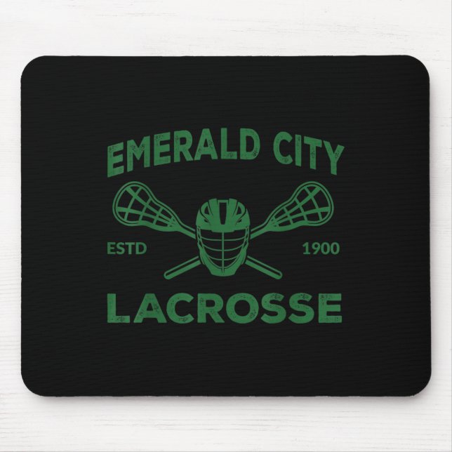 Wizard Of Oz Emerald City Lacrosse Costume Hallowe Mouse Mat (Front)