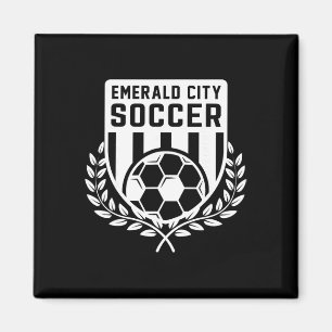 Wizard Of Oz Emerald City Soccer Footbyll Costume  Magnet