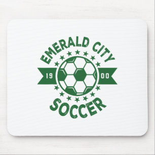 Wizard Of Oz Emerald City Soccer Footbyll Costume  Mouse Mat