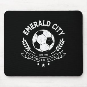 Wizard Of Oz Emerald City Soccer Footbyll Costume  Mouse Mat