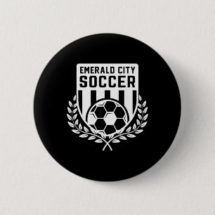 Wizard Of Oz Emerald City Soccer Footll Costume Ha 6 Cm Round Badge