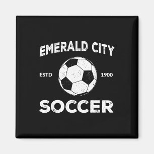 Wizard Of Oz Emerald City Soccer Footll Costume Ha Magnet