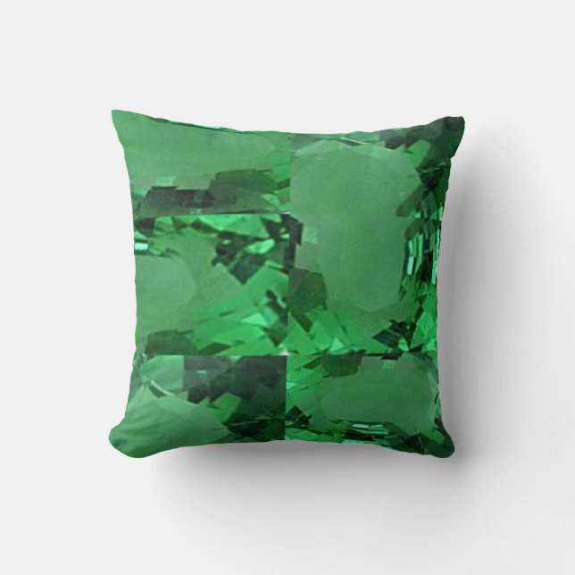 Wizard of Oz Emerald Pillow by Sharles (Front)