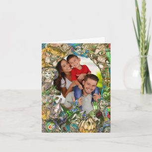 WIZARD OF OZ FAMILY CHRISTMAS CARD  + YOUR PHOTO