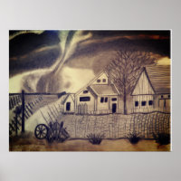 WIZARD OF OZ GALE FARM poster