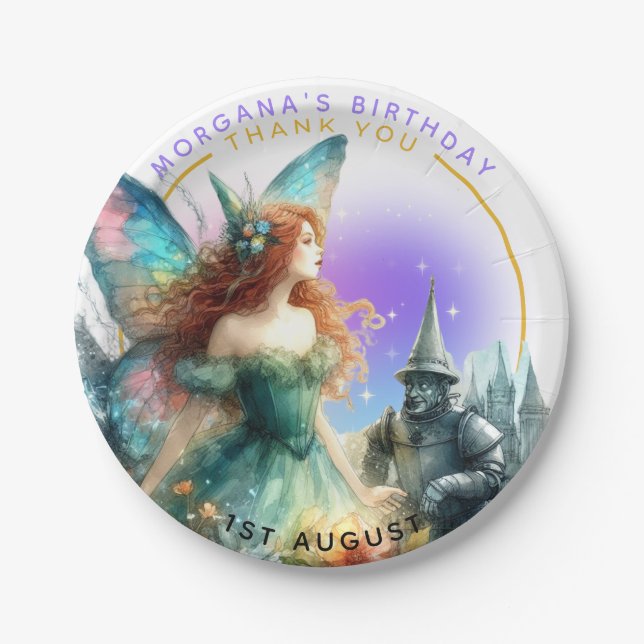 Wizard of Oz Good Witch Custom Partyware Decor Paper Plate (Front)