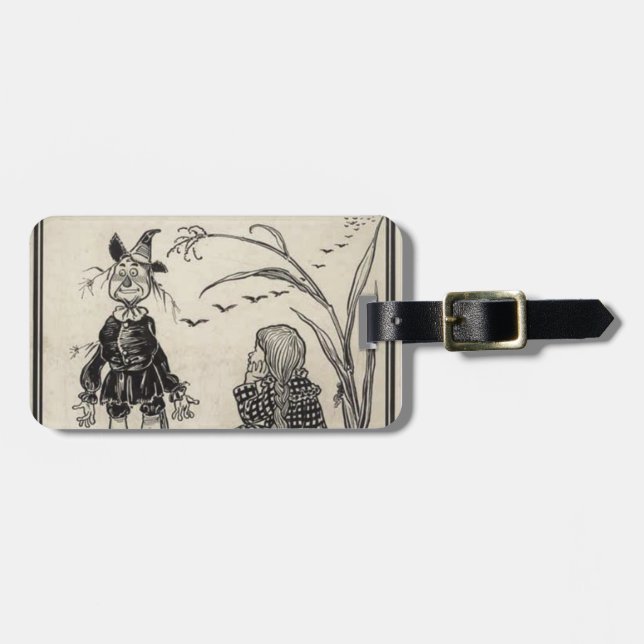 Wizard of Oz Luggage Tag (Front Horizontal)