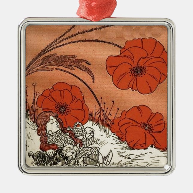 Wizard of Oz Metal Tree Decoration (Front)