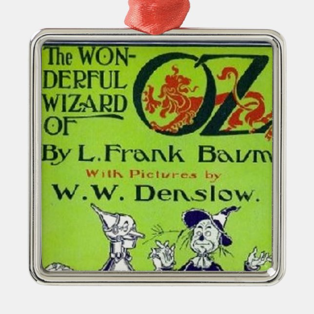 Wizard of Oz Metal Tree Decoration (Front)