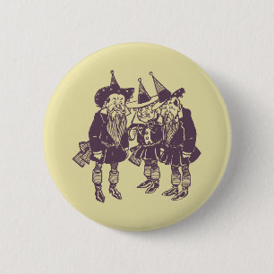 Wizard of Oz Munchkins 6 Cm Round Badge