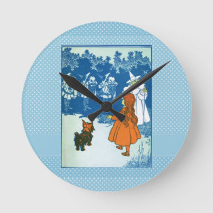 Wizard of Oz Round Clock