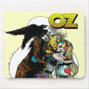 Wizard of Oz Scarecrow/Patchwork Girl mouse pad