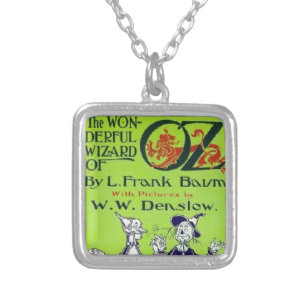 Wizard of Oz Silver Plated Necklace