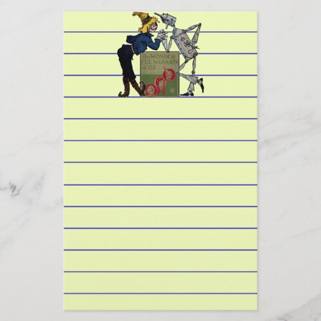 Wizard of Oz Stationery (Front)