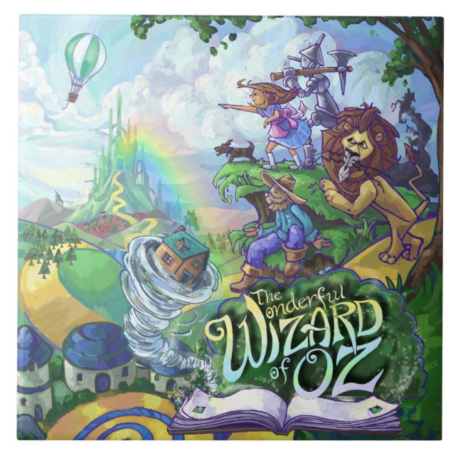 Wizard of Oz Tile (Front)