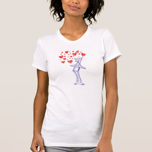 Wizard of Oz Tin Man Heart Tee (Front)