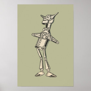 Wizard of Oz Tin Man Poster