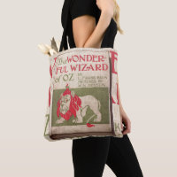 Wizard of Oz Vintage Book Cover Library
