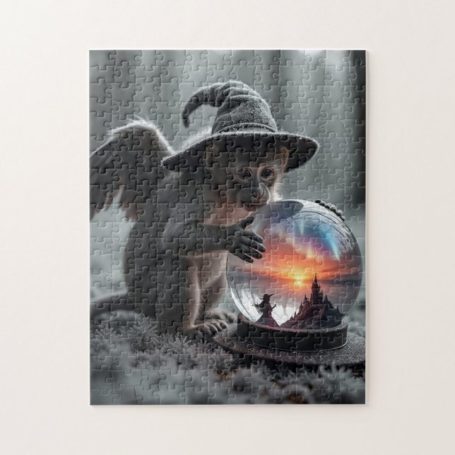 Wizard of Oz Wicked flying monkey Jigsaw Puzzle (Vertical)