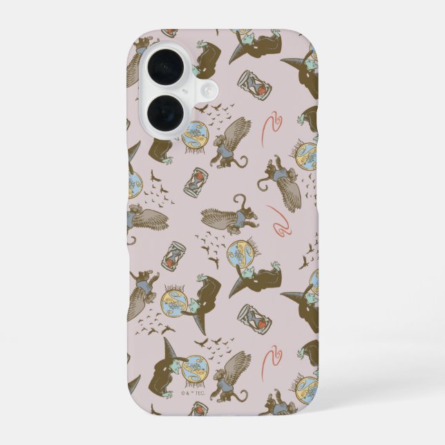 Wizard of Oz™ Wicked Witch™ Crystal Ball Pattern iPhone 16 Case (Back)