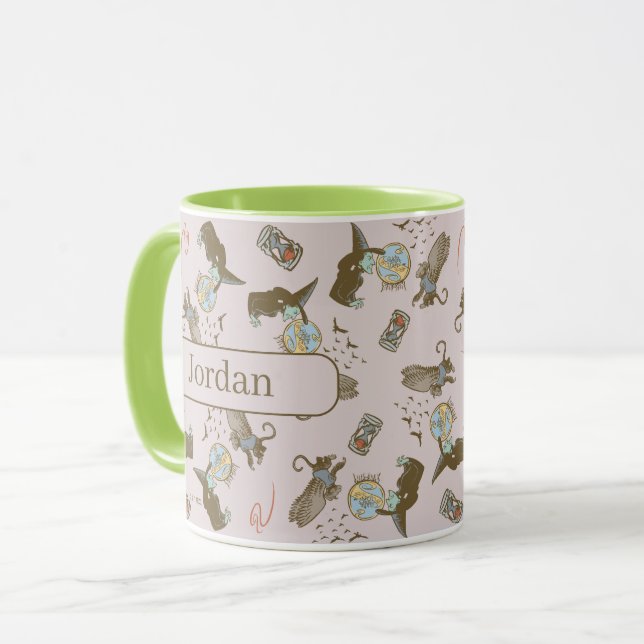Wizard of Oz™ Wicked Witch™ Crystal Ball Pattern Mug (Front Left)