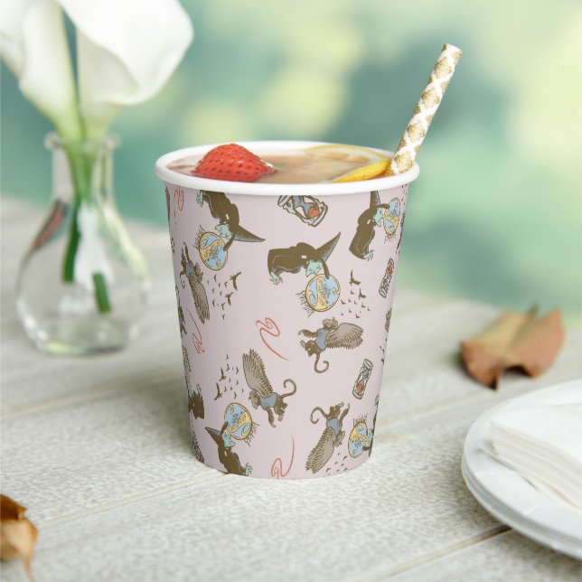 Wizard of Oz™ Wicked Witch™ Crystal Ball Pattern Paper Cups (Insitu)