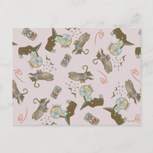 Wizard of Oz™ Wicked Witch™ Crystal Ball Pattern Postcard