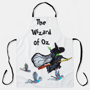 WIZARD OF OZ WICKED WITCH  LONG APRON