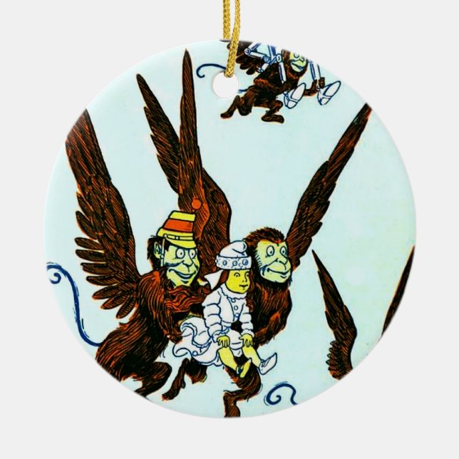 Wizard of Oz Winged flying monkeys Ornament (Front)