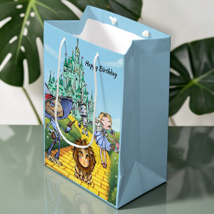 Wizard Of Oz Yellow Brick Road Birthday Gift Bag