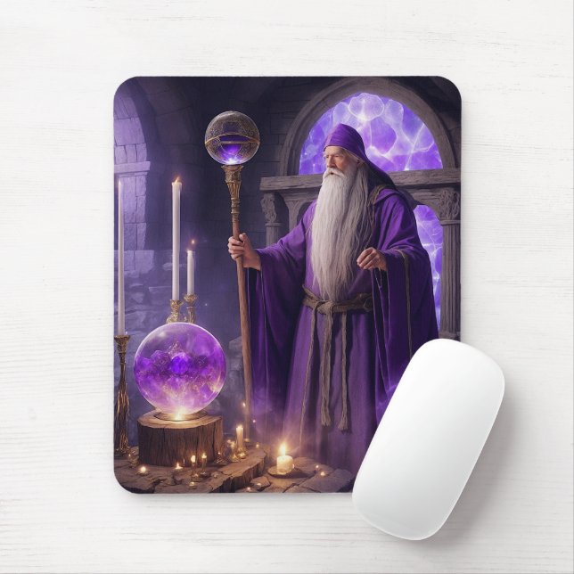 Wizard of the Eternal Ages Mouse Mat (With Mouse)