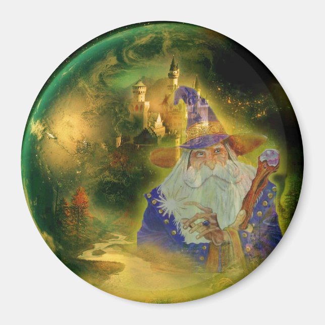 Wizard of the Night Magnet (Front)