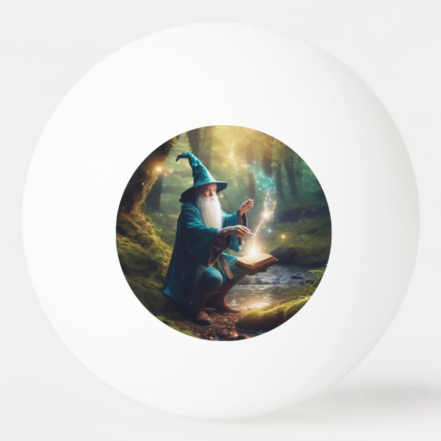 Wizard Ping Pong Ball (Front)