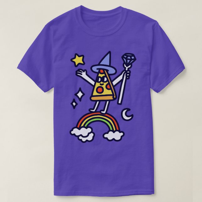 Wizard Pizza T-Shirt (Design Front)
