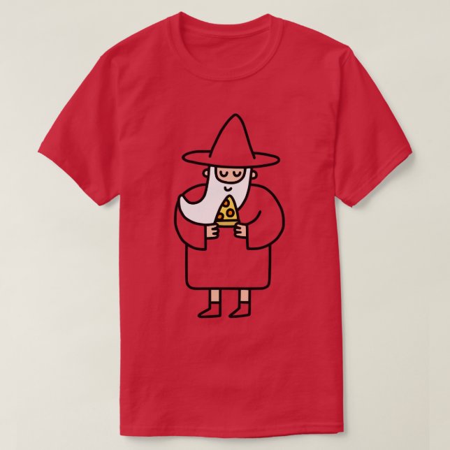 Wizard Pizza T-Shirt (Design Front)
