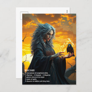 Wizard Postcard