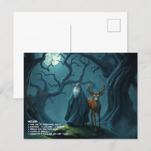 Wizard Postcard