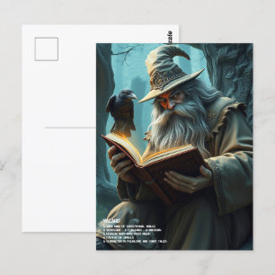 Wizard Postcard