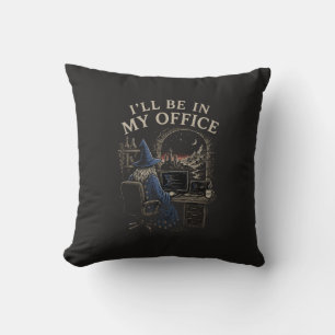 Wizard Programmer Coding Humour Cushion