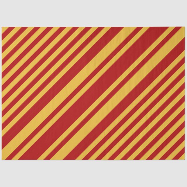 Wizard Red and Gold Tissue Paper (Front)