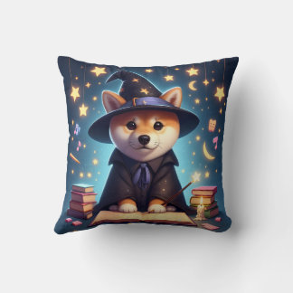 Wizard Shiba Inu Pillow