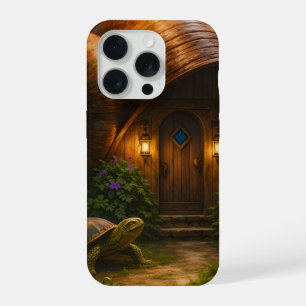 Wizard snail shell cottage enchanted forest, slim  iPhone 15 pro case