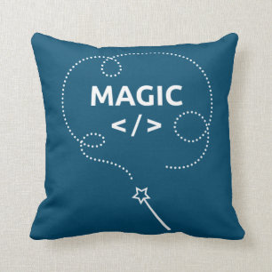 Wizard Wand: Cute Design Cushion
