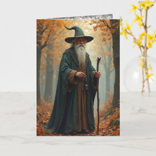 Wizard Wise 1 (see message inside) Card