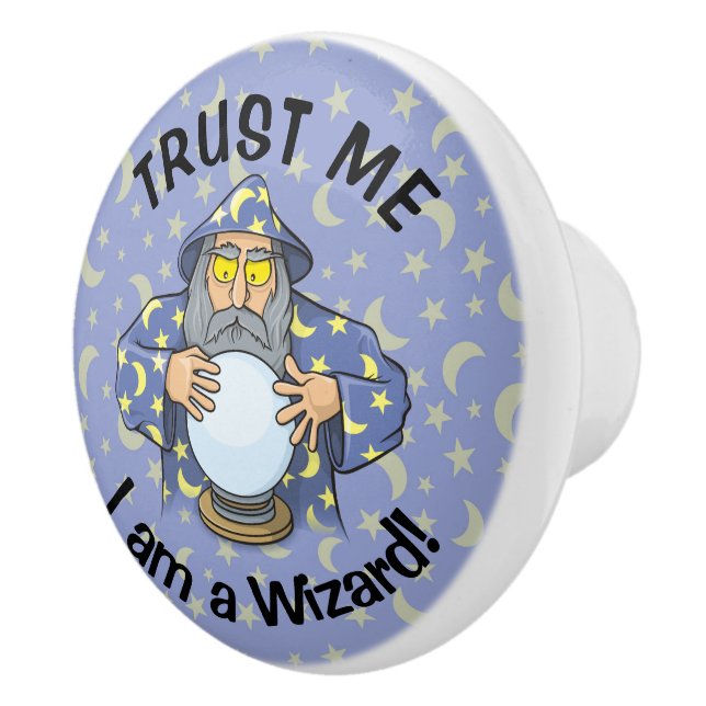 Wizard with Ball Ceramic Knob (Right)