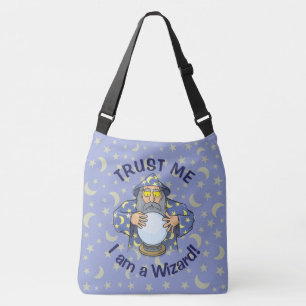 Wizard with Ball Crossbody Bag