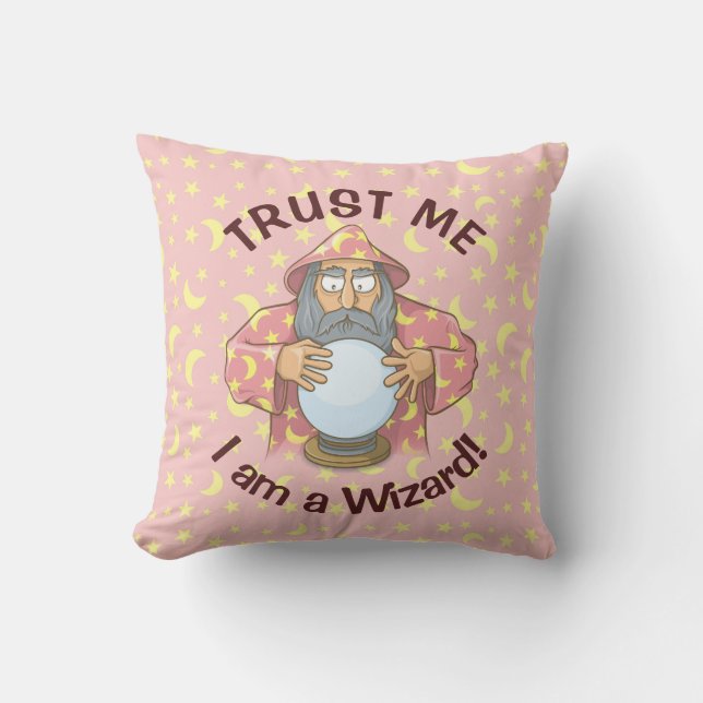 Wizard with Ball Cushion (Front)