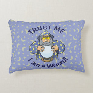 Wizard with Ball Decorative Cushion