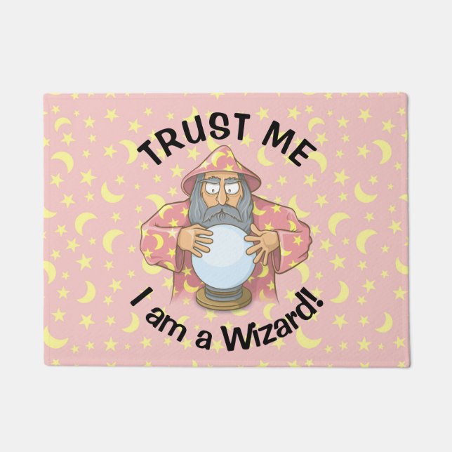 Wizard with Ball Doormat (Front)